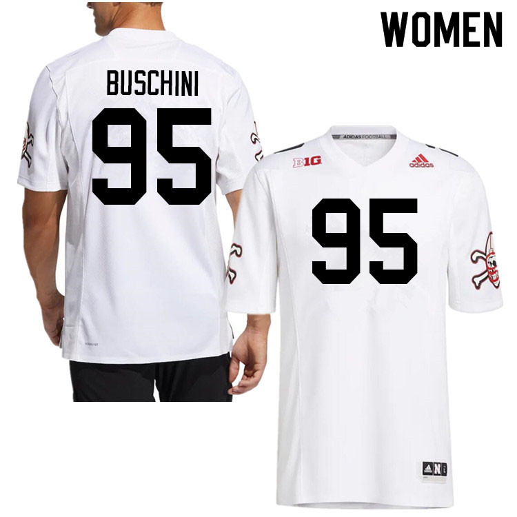 Women #95 Brian Buschini Nebraska Cornhuskers College Football Jerseys Sale-Strategy